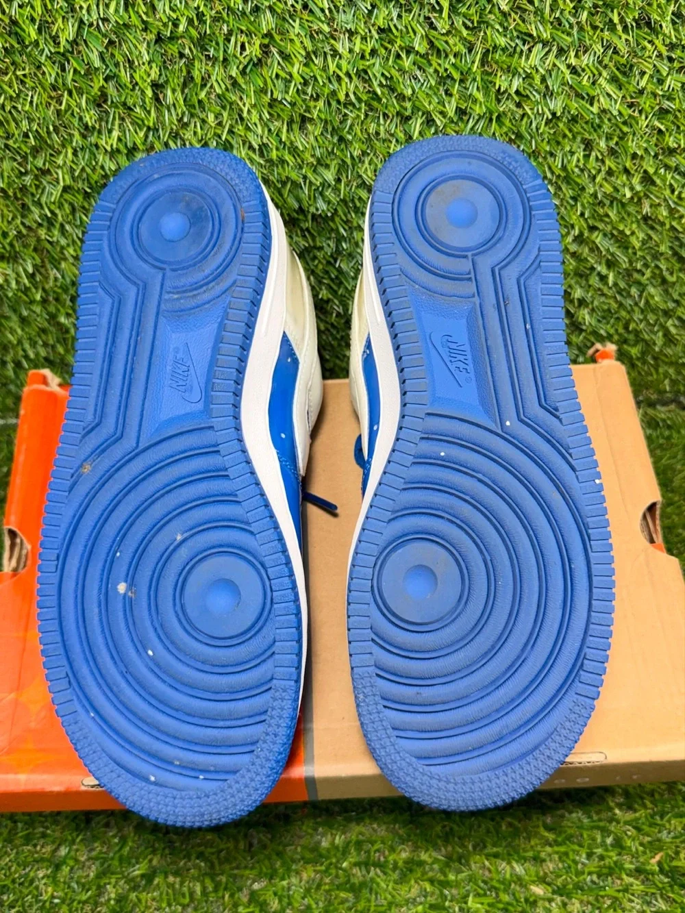 Nike Air Force 1 Low Sheed GS Blue Jay Rasheed Wallace 313340-411 Size 4Y Boxed